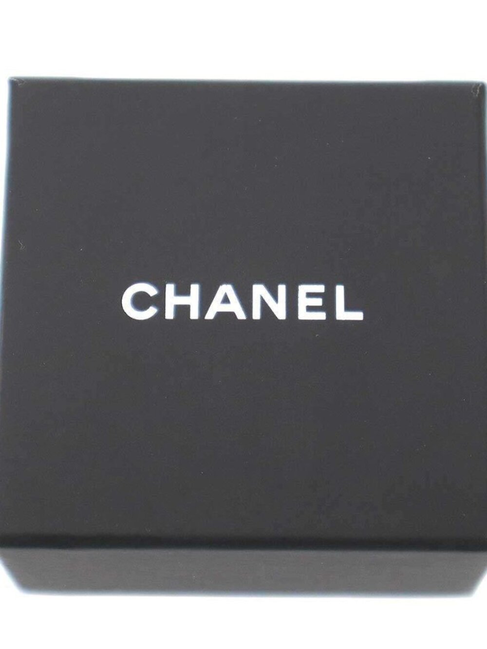 Chanel Faux Pearl CC Logo Ring Silver - Picture 7 of 7